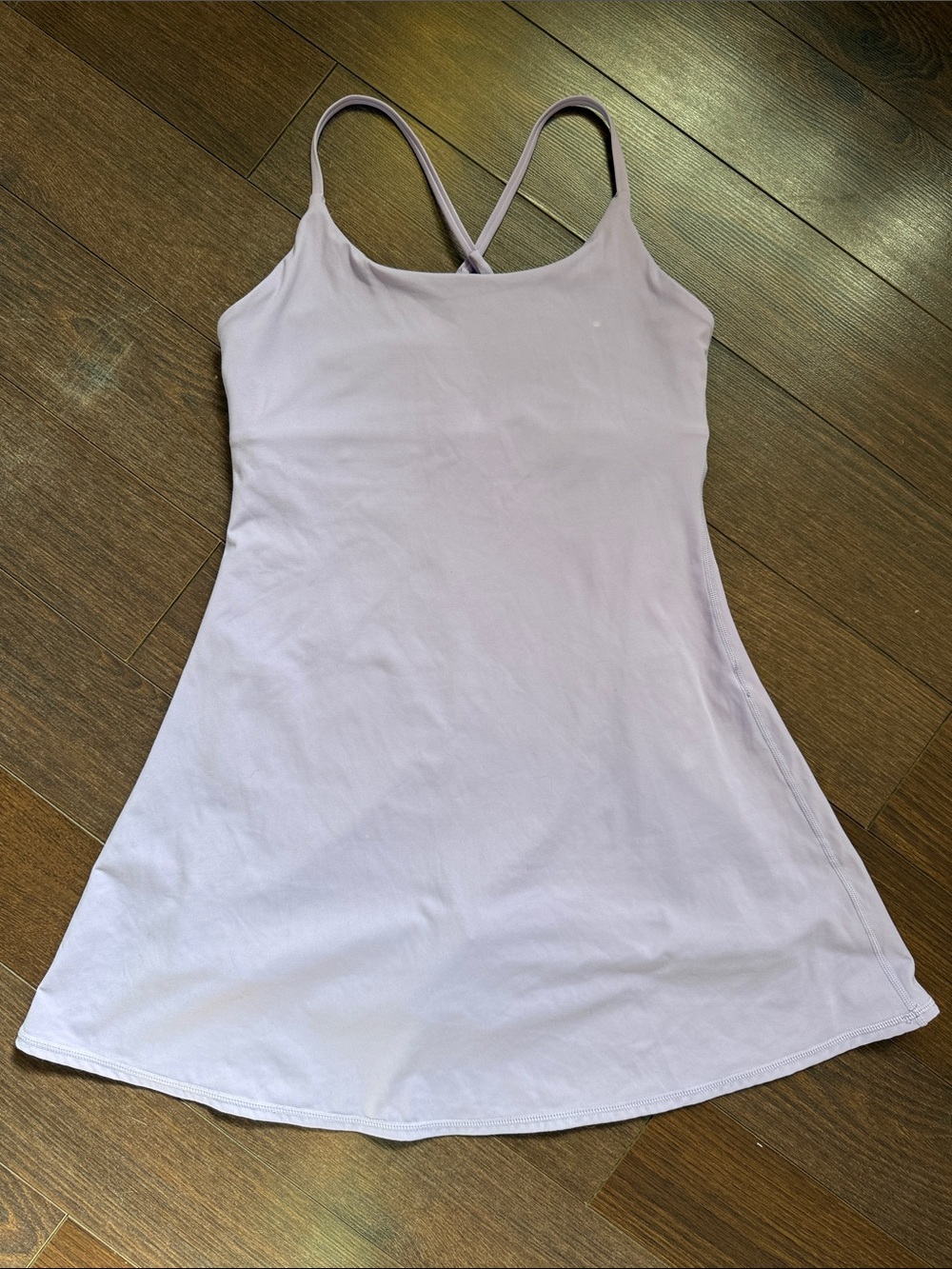 Halara Lavender Crisscross Back SoftlyZero Active Tennis Dress - Size Medium